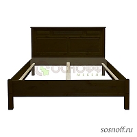 Кровать «Рауна М-160-БИ», 160х200 см., цвет: колониал (сосна)