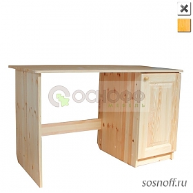 Письменный стол «ПС-1» L=110/120 см (сосна)