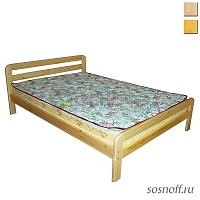 Кровать «Ева-140» (сосна)