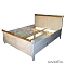 Кровать «Мальта М-180» с высокой спинкой, 180х200 см, с ящиком (сосна)