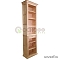 Шкаф книжный «Mamma Mia» 37х75х251 см (сосна)