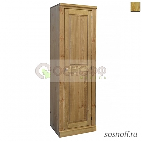 Шкаф «ВО-180» для одежды, отделка: старение (сосна)