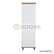 Шкаф для одежды «Рандеву-22», цвет: белый + антик (сосна + мдф)