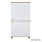Шкаф для одежды «Рандеву-22», цвет: белый + антик (сосна)