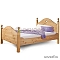 Кровать «KSALT9» 90х200 см., отделка: старение (сосна)