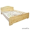 Кровать «Услада-160» (сосна)