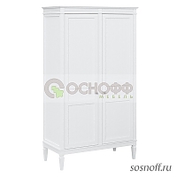 Шкаф для одежды «Ольса-02», цвет: белый лак (сосна)