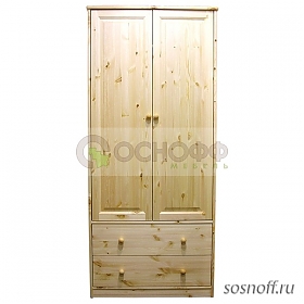 Шкаф для одежды «Норд-119» (сосна)