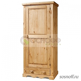 Шкаф для одежды «KOB11», отделка: старение (сосна)