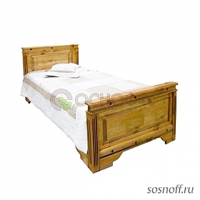 Кровать «Викинг-90», 90х200 см, отделка: старение (сосна)