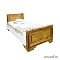 Кровать «Викинг-90», 90х200 см, отделка: старение (сосна)