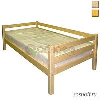 Кровать «Гусар» 80х190 см (сосна)