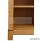 Шкаф для книг «Рауна-00», цвет: бейц/масло (сосна)