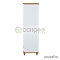 Шкаф для одежды «Рандеву-33», цвет: белый + антик (сосна)