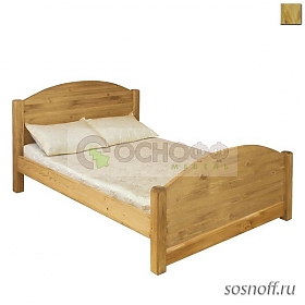Кровать «LMEX-180», отделка: старение (сосна)