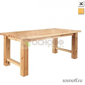 Стол обеденный «№ 9» 180х90 см (сосна)