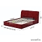 Кровать «Бекка», 160х200 см (сосна)