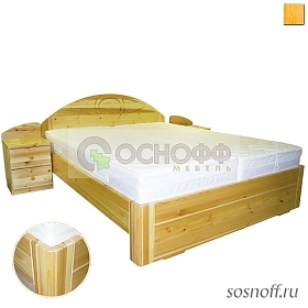 Кровать «Элита-120», 120х200 см (сосна)