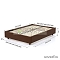 Кровать «SleepBox», 140х200 см (сосна)