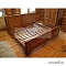 Кровать «Викинг-180», 180х200 см, отделка: старение (сосна)