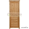 Шкаф для одежды «Рауна-100», цвет: бейц/масло (сосна)