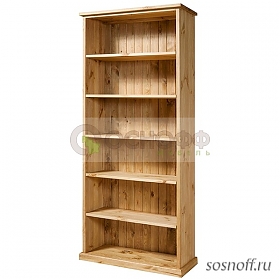 Книжный шкаф, стеллаж «KAB5», отделка: старение (сосна)