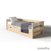 Кровать «Алекса», 80х190 см (сосна)