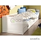 Кровать-диван «Сиело-77325», 90х200 см, цвет: белый воск (УКВ) (сосна)