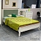 Кровать «Римини» с мягкой вставкой, 140х200 см (бук + мдф)