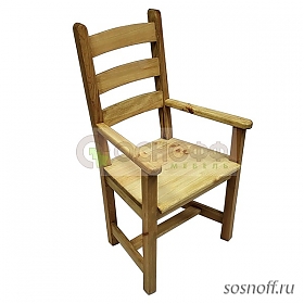 Стул-кресло «CAN-5», отделка: старение (сосна)