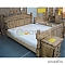 Кровать «Викинг-GL», 160х200 см, отделка: старение (сосна)
