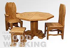 Столы и стулья «Ratio» (дуб)